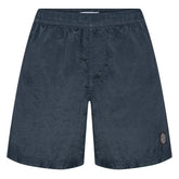STONE ISLAND CHROME SWIM SHORTS NAVY