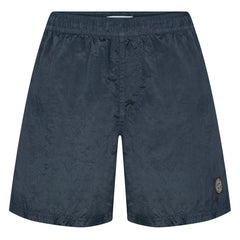 STONE ISLAND CHROME SWIM SHORTS NAVY