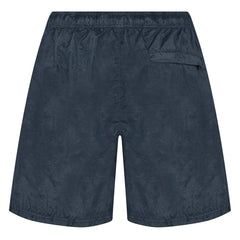 STONE ISLAND CHROME SWIM SHORTS NAVY