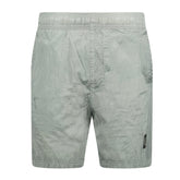 STONE ISLANDChrome Swim Shorts Silver
