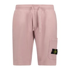 STONE ISLANDCotton Sweat Shorts Forest Rose