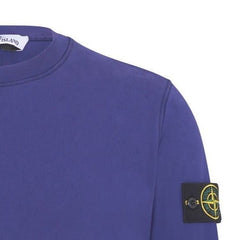 STONE ISLANDCOTTON SWEATSHIRT ROYAL