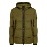 STONE ISLANDCRINKLE REPS JACKET KHAKI