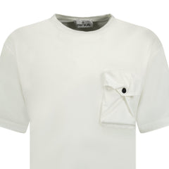 STONE ISLANDFront Pocket T-Shirt White