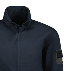 STONE ISLAND'MAC Supima' Ghost Badge Jacket Navy