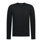 STONE ISLAND MARINA KNIT JUMPER BLACK