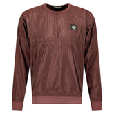 STONE ISLAND NYLON METAL JUMPER MAROON