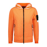 STONE ISLANDNylon-TC Hooded Rain Jacket Peach