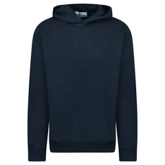 STONE ISLAND 'OLD' TREATMENT HOODED SWEATSHIRT NAVY