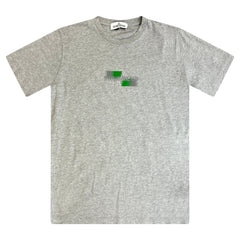 STONE ISLAND(Kids) Printed Compass Logo T-Shirt Grey