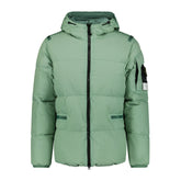 STONE ISLAND QUILTED PADDED JACKET GREEN
