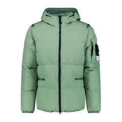 STONE ISLAND QUILTED PADDED JACKET GREEN
