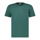 STONE ISLAND SMALL CHEST LOGO T-SHIRT FOREST GREEN