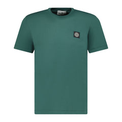 STONE ISLAND SMALL CHEST LOGO T-SHIRT FOREST GREEN
