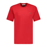 STONE ISLAND SMALL CHEST LOGO T-SHIRT RED