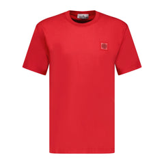 STONE ISLAND SMALL CHEST LOGO T-SHIRT RED