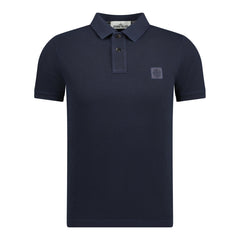 STONE ISLAND SMALL LOGO POLO SHIRT NAVY