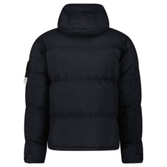 STONE ISLAND DOWN MATTE RIPSTOP CORDURA® ADVANCED FABRIC PARKA IN BLACK