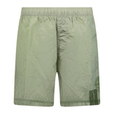 STONE ISLANDStripe Swim Shorts Light Green