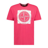 STONE ISLANDTricomia Two T-shirt Pink