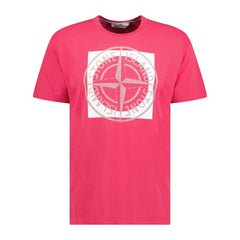 STONE ISLANDTricomia Two T-shirt Pink