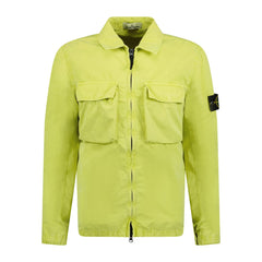 STONE ISLANDZip Overshirt Jacket Lemon