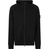 STONE ISLANDZip-Up Ghost Badge Jacket Black