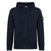 STONE ISLANDZip Hooded Sweatshirt Navy