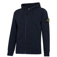STONE ISLANDZip Hooded Sweatshirt Navy