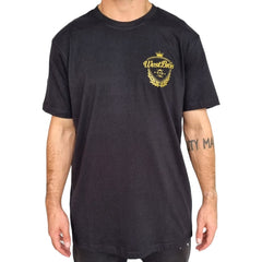 West Brothers Shield Back Logo Tee - Black / Gold