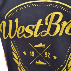 West Brothers Shield Back Logo Tee - Black / Gold