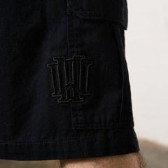 WNDRR Revoked Cargo Short - Black