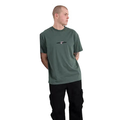 WNDRR Stxr Box Fit Tee - Dark Green