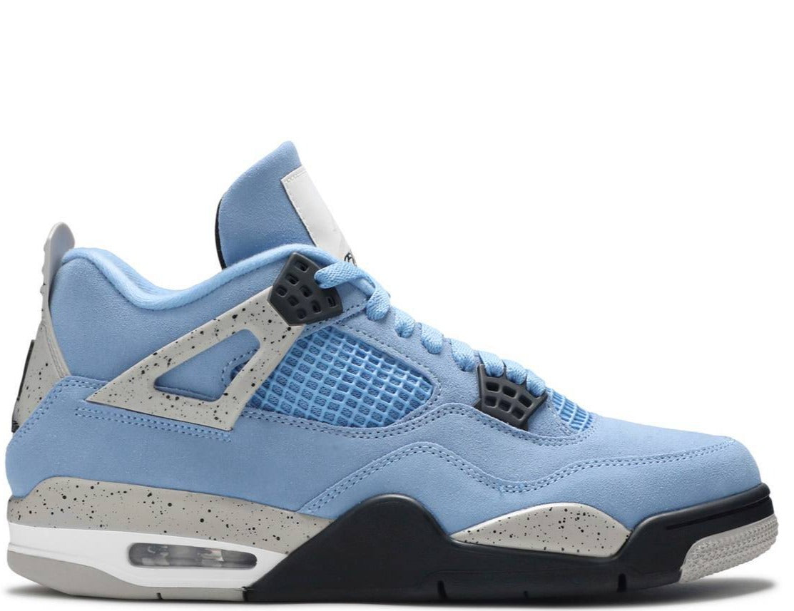 Jordan 4 Retro University Blue (WORN)