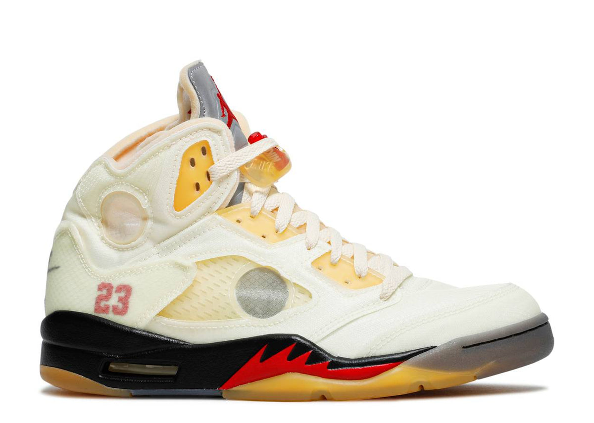 Jordan 5 Retro OFF-WHITE Sail (WORN)