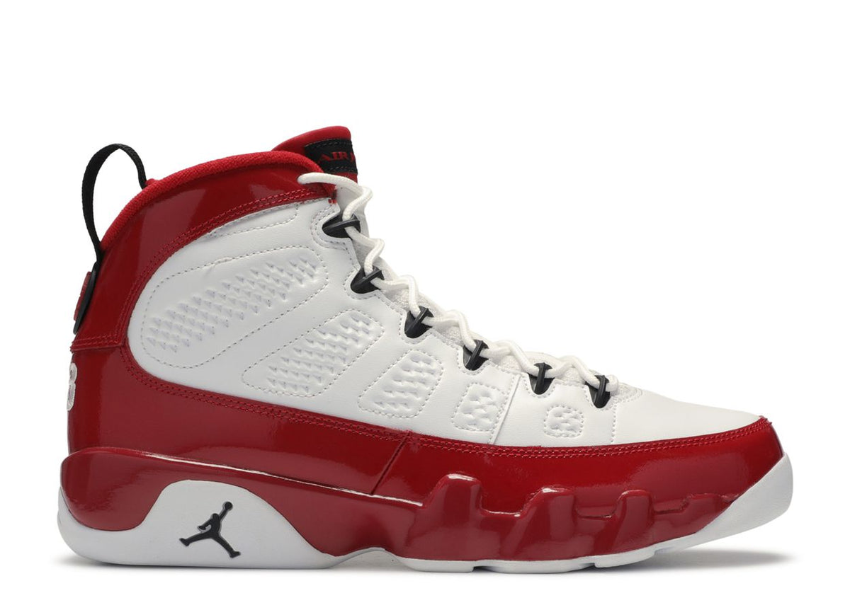 Jordan 9 Retro White Gym Red