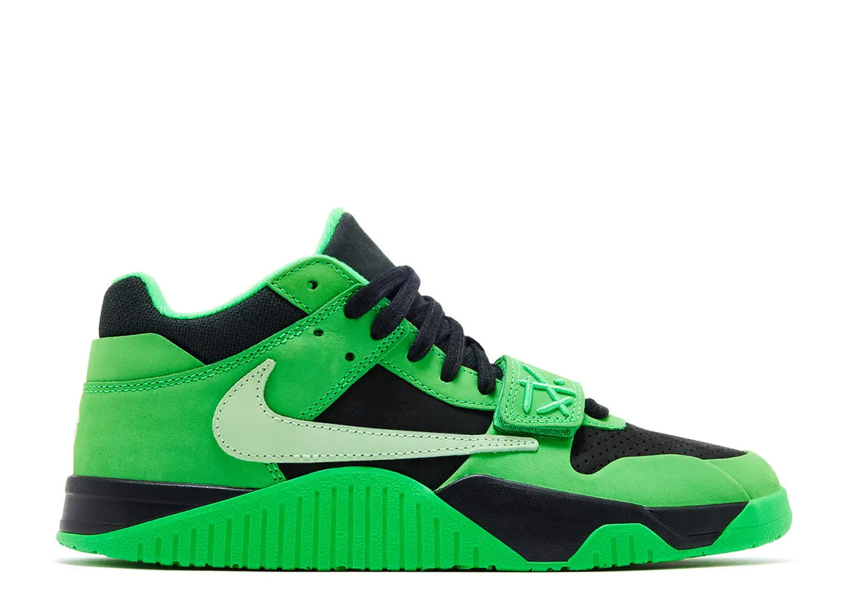 Jordan CJ1 T-Rexx Travis Scott Green Spark
