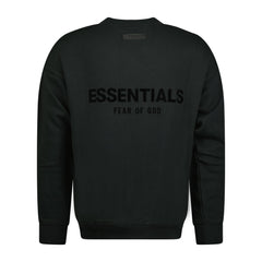 FEAR OF GOD ESSENTIALS ESSENTIALS CREW NECK SWEATSHIRT BLACK