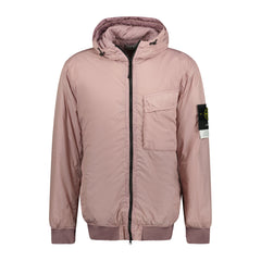 STONE ISLAND GARMENT DYED CRINKLE REPS R-NY PRIMALOFT JACKET PINK
