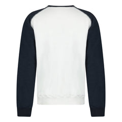 DIOR ATELIER WHITE & NAVY CREW NECK SWEATSHIRT