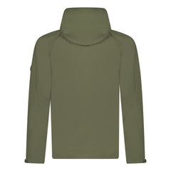 CP COMPANY PRO-TEK ARM LENS JACKET KHAKI