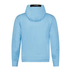 CP COMPANY Micro Lens Diagonal Raised Hoodie Blue