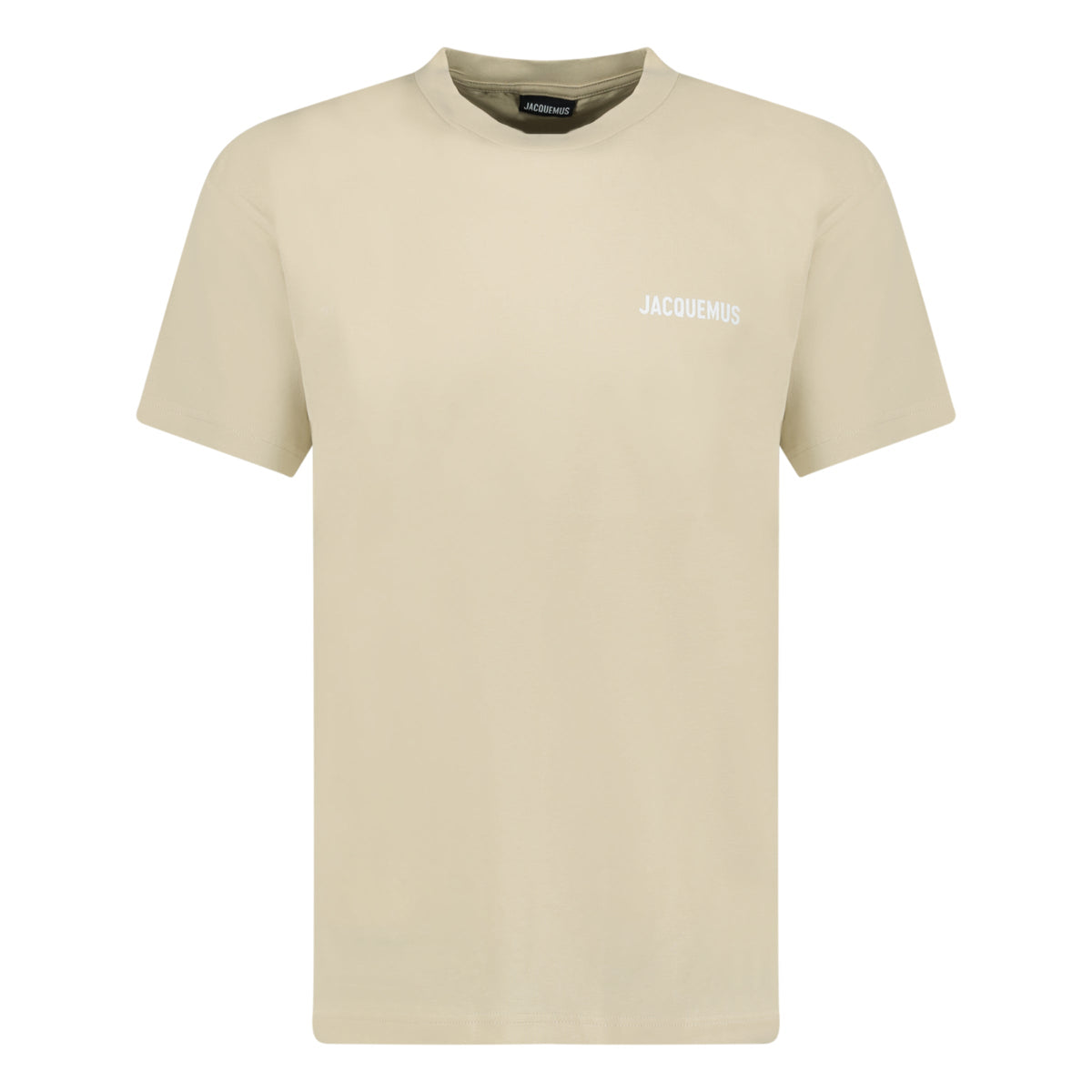 JACQUEMUS CREAM LOGO T-SHIRT