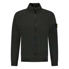 STONE ISLAND ZIP UP TRACK TOP CHARCOAL