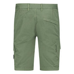 STONE ISLANDCARGO SHORTS KHAKI GREEN