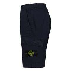 STONE ISLAND CARGO SHORTS NAVY BLUE