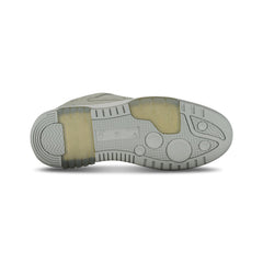 OFF-WHITE OUT OF OFFICE LOW SUEDE TRAINERS GREY