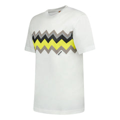 MISSONI ZIG ZAG LOGO T-SHIRT WHITE / YELLOW