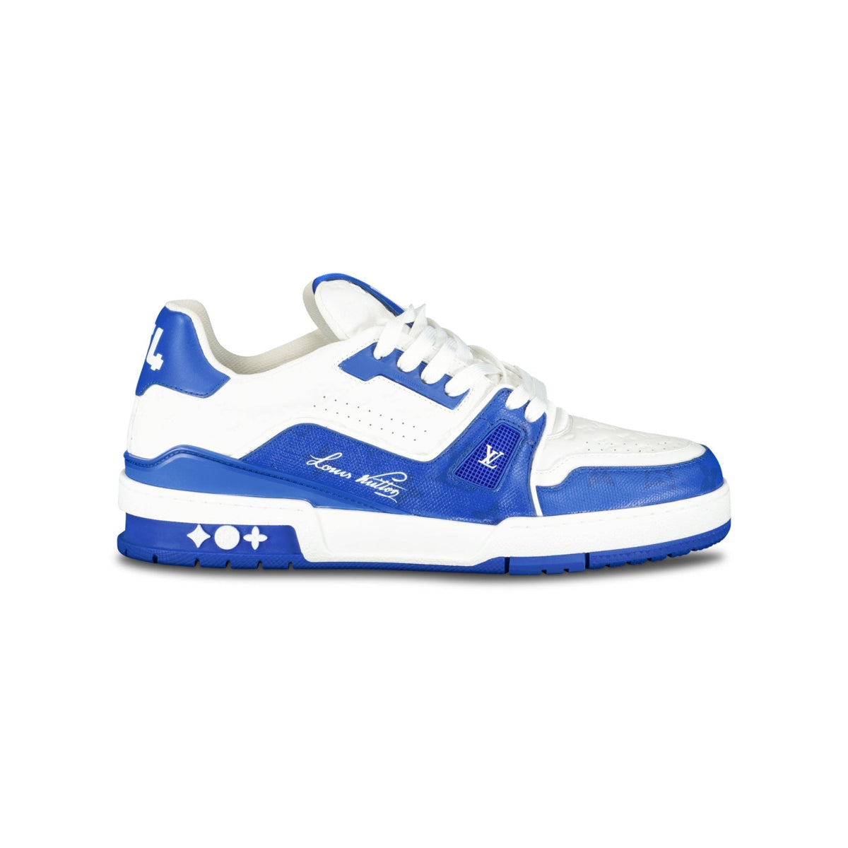 LV MONOGRAM SNEAKER BLUE / WHITE