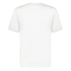 CASABLANCA  CASA TENNIS CLUB DESIGN T-SHIRT WHITE
